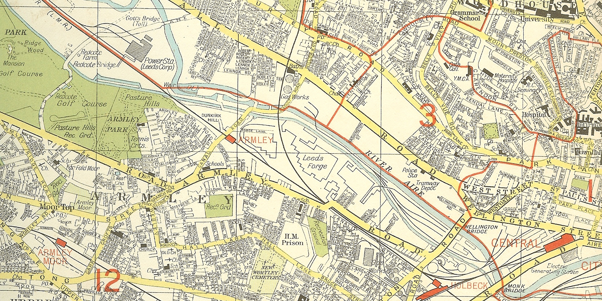 Motorway city of the seventies